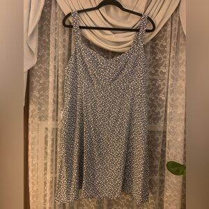 Old Navy Blue Floral Mini Dress